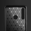 Kép 13/15 - Carbon Case Flexible Cover TPU Case for Huawei Y6p black