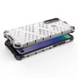 Kép 3/10 - Honeycomb Case armor cover with TPU Bumper for Huawei Y6p transparent