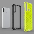 Kép 5/10 - Honeycomb Case armor cover with TPU Bumper for Huawei Y6p transparent