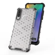 Kép 6/10 - Honeycomb Case armor cover with TPU Bumper for Huawei Y6p transparent