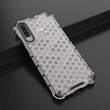 Kép 10/10 - Honeycomb Case armor cover with TPU Bumper for Huawei Y6p transparent