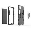 Kép 2/8 - Ring Armor Case Kickstand Tough Rugged Cover for Huawei Y5p blue