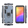 Kép 5/8 - Ring Armor Case Kickstand Tough Rugged Cover for Huawei Y5p blue