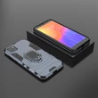 Kép 7/8 - Ring Armor Case Kickstand Tough Rugged Cover for Huawei Y5p blue