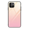 Kép 1/10 - Gradient Glass Durable Cover with Tempered Glass Back iPhone 12 Pro Max pink