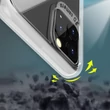 Kép 5/15 - S-Case Flexible Cover TPU Case for Huawei P40 Lite E transparent