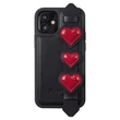 Kép 1/16 - Kingxbar Sweet Series case decorated with original Swarovski crystals iPhone 12 Pro Max black
