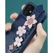 Kép 16/16 - Kingxbar Sweet Series case decorated with original Swarovski crystals iPhone 12 Pro Max black