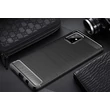 Kép 6/14 - Carbon Case Flexible Cover TPU Case for Samsung Galaxy M31s blue