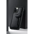 Kép 4/13 - Nillkin Aoge Leather Case genuine leather protective wallet cover iPhone 12 mini black