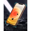 Kép 10/13 - Nillkin Aoge Leather Case genuine leather protective wallet cover iPhone 12 mini black