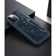Kép 5/13 - Nillkin Aoge Leather Case genuine leather protective wallet cover iPhone 12 mini brown