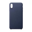 Kép 1/5 - ECO Leather case cover for iPhone 12 mini navy blue