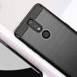 Kép 3/10 - Carbon Case Flexible Cover TPU Case for Nokia 2.4 black