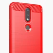 Kép 10/10 - Carbon Case Flexible Cover TPU Case for Nokia 2.4 black
