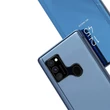 Kép 5/8 - Clear View Case cover for Samsung Galaxy A12 / Galaxy M12 blue