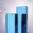 Kép 6/8 - Clear View Case cover for Samsung Galaxy A12 / Galaxy M12 blue