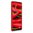 Kép 3/3 - Silicone Case Soft Flexible Rubber Cover for Samsung Galaxy A42 5G red