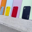 Kép 4/12 - Wozinsky Kickstand Case silicone stand cover for Samsung Galaxy M51 red