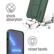 Kép 6/12 - Wozinsky Kickstand Case silicone stand cover for Samsung Galaxy M51 red