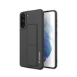 Kép 1/12 - Wozinsky Kickstand Case Silicone Stand Cover for Samsung Galaxy S21 + 5G Black