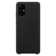 Kép 1/6 - Silicone Case Soft Flexible Rubber Cover for Samsung Galaxy A72 4G black