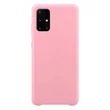 Kép 1/6 - Silicone Case Soft Flexible Rubber Cover for Samsung Galaxy A72 4G pink