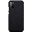 Kép 1/24 - Nillkin Qin original leather case cover for Xiaomi Poco M3 black