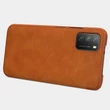 Kép 10/24 - Nillkin Qin original leather case cover for Xiaomi Poco M3 black
