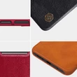 Kép 16/24 - Nillkin Qin original leather case cover for Xiaomi Poco M3 black