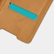 Kép 14/24 - Nillkin Qin original leather case cover for Xiaomi Mi 11 black