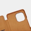 Kép 23/24 - Nillkin Qin original leather case cover for Xiaomi Mi 11 brown