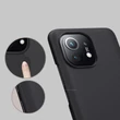 Kép 17/18 - Nillkin Super Frosted Shield Case + kickstand for Xiaomi Mi 11 black