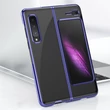 Kép 5/11 - Plating Case hard case Electroplating frame Cover for Samsung Galaxy Fold blue
