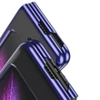 Kép 7/11 - Plating Case hard case Electroplating frame Cover for Samsung Galaxy Fold blue