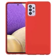 Kép 1/6 - Silicone Case Soft Flexible Rubber Cover for Samsung Galaxy A32 4G red