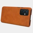 Kép 7/18 - Nillkin Qin original leather case cover for OnePlus 9 black