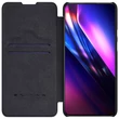Kép 12/18 - Nillkin Qin original leather case cover for OnePlus 9 black