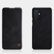 Kép 18/18 - Nillkin Qin original leather case cover for OnePlus 9 black