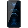 Kép 2/16 - Nillkin Super Frosted Shield Case + kickstand for iPhone 12 Pro Max black