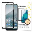 Kép 1/13 - Wozinsky super durable Full Glue tempered glass full screen with frame Case Friendly Nokia G20 black