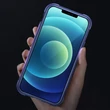 Kép 9/11 - Joyroom Frigate Series durable hard case for iPhone 12 mini blue (JR-BP770)