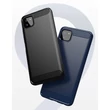 Kép 5/12 - Carbon Case Flexible TPU Cover for Samsung Galaxy A22 5G black