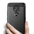 Kép 4/10 - Carbon Case Flexible Cover Sleeve for Nokia 3.4 black