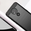 Kép 6/10 - Carbon Case Flexible Cover Sleeve for Nokia 3.4 black