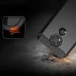 Kép 9/10 - Carbon Case Flexible Cover Sleeve for Nokia 3.4 black