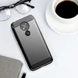 Kép 10/10 - Carbon Case Flexible Cover Sleeve for Nokia 3.4 black
