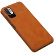 Kép 7/10 - Nillkin Qin leather holster cover for Xiaomi Redmi Note 10 5G brown