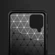 Kép 10/12 - Carbon Case Flexible Cover TPU Case for Samsung Galaxy A22 4G black