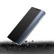 Kép 4/9 - Sleep Case Bookcase Type Case with Smart Window for Samsung Galaxy A22 5G blue